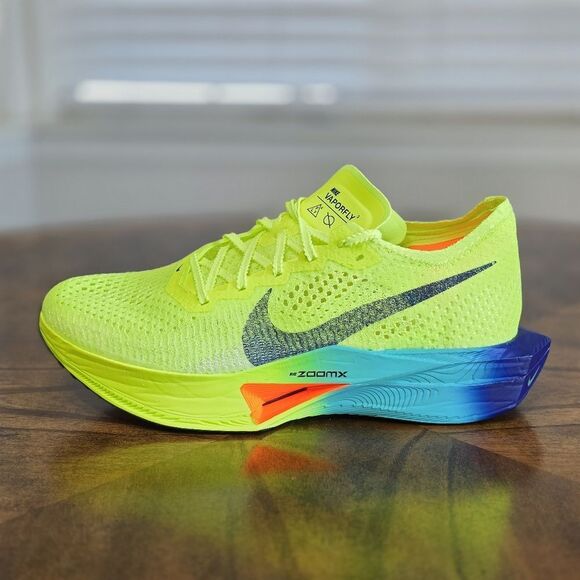 Nike ZoomX Vaporfly Next% 3 Fast Pack Volt Black Blue New DV4130-700 Men's 7.5 - Picture 5 of 16